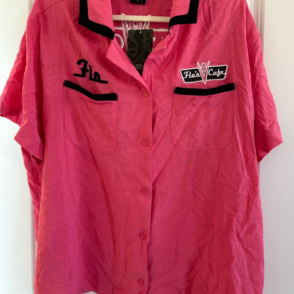 Pixar Disney cars Flo shirt